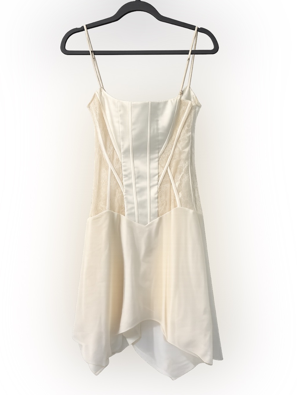 Oh Polly Ivory Lace Corset Babydoll Mini Dress
Size US 4
Coquette|Fairycore - Picture 1 of 7